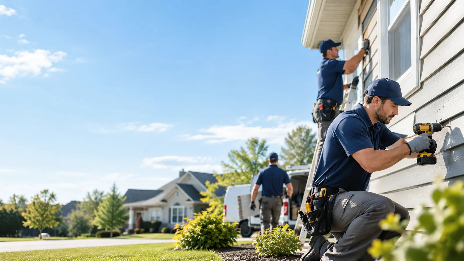 Partial Siding Replacement in Webster, KY